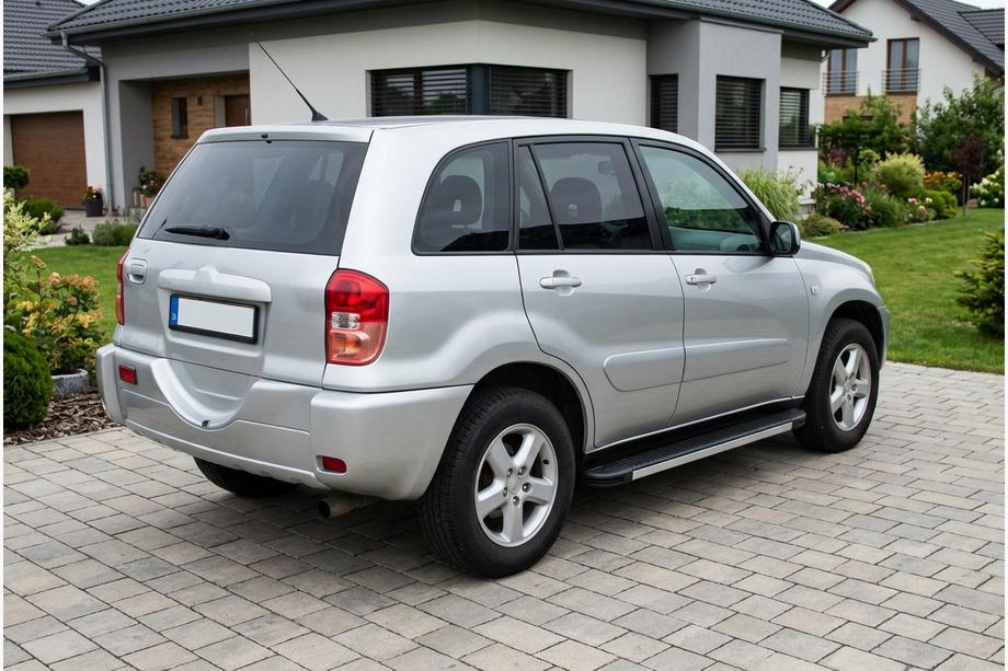 Toyota Rav 4 2001–2005 Sidetrin Maya V1 (2 stk., aluminium) Image