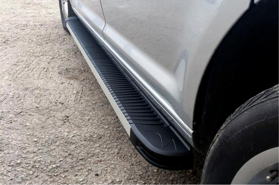 Volkswagen Amarok 2010–2022 Sidetrin Maya V1 (2 stk., alu.) Image
