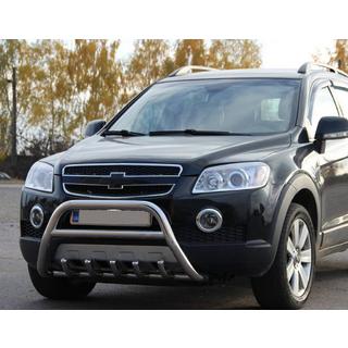 Frontbøjle WT003 (rustfri stål) Chevrolet Captiva 2006–2019 foto 2