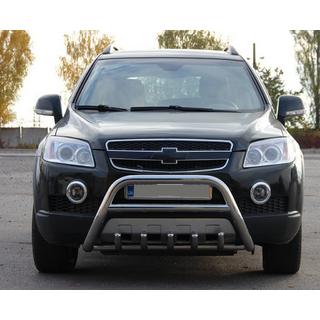 Frontbøjle WT003 (rustfri stål) Chevrolet Captiva 2006–2019 foto 3
