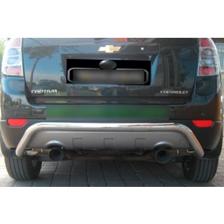 Bagbøjle AK007 (rustfrit stål) Chevrolet Captiva 2006–2019 foto 2
