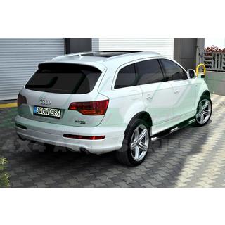 Siderør (2 stk., rustfrit stål) Audi Q7 2005–2015 foto 3