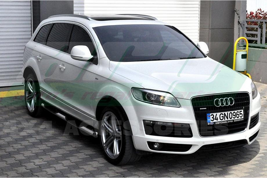 Audi Q7 2005–2015 Siderør (2 stk., rustfrit stål) Ø60 uden plastindsatser Foto 2