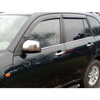 Dørgrebsafdækninger (4 stk., rustfrit stål) Chery Tiggo 1 2005–2016 foto 1