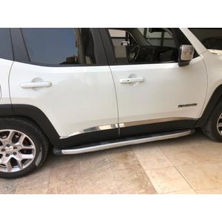 Dørlister (4 stk., rustfrit stål) Jeep Renegade 2014– foto 2