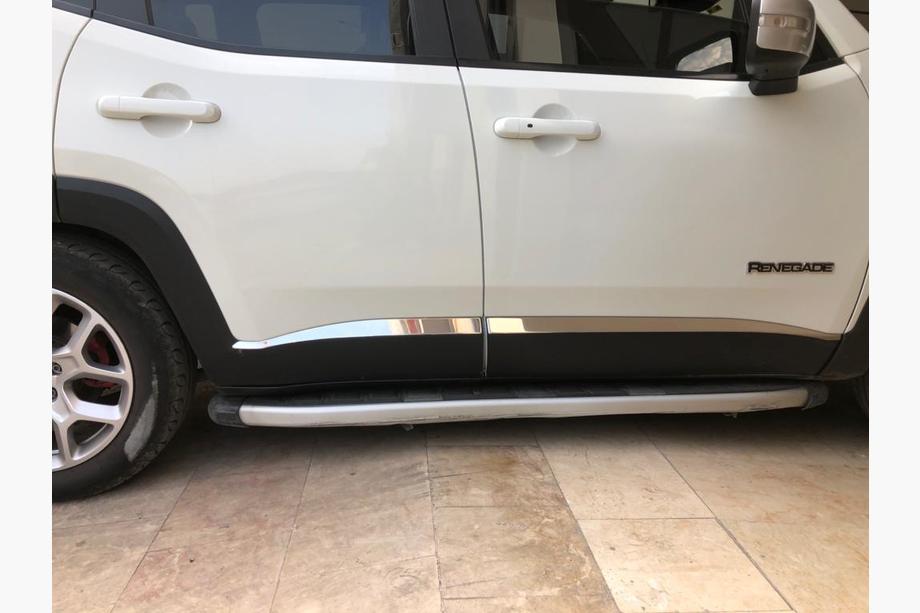 Jeep Renegade 2014– Dørlister (4 stk., rustfrit stål) Foto 3