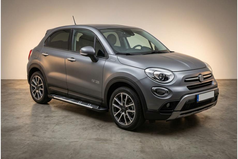 Fiat 500X 2014–2024 Sunrise sidetrin (2 stk., aluminium) Image