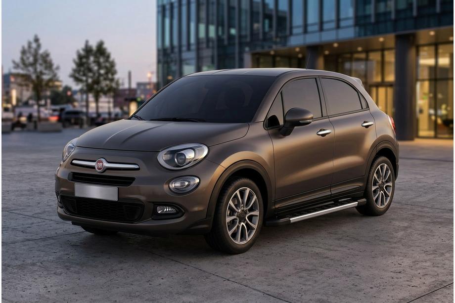 Fiat 500X 2014–2024 RedLine V1 sidetrin (2 stk., aluminium) Image