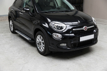 Fiat 500X 2014–2024 Sidetrin Line (2 stk., aluminium) foto 1