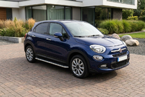 Fiat 500X 2014–2024 Maydos V1 sidetrin (2 stk., aluminium + rustfrit stål) foto 1