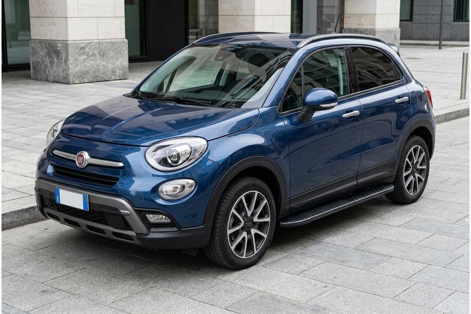 Fiat 500X 2014–2024 Bosphorus Black sidetrin (2 stk., aluminium) Image
