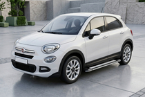 Fiat 500X 2014–2024 Rainbow sidetrin (2 stk., aluminium) foto 1