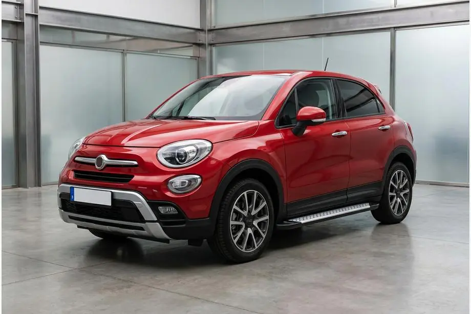 Fiat 500X 2014–2024 Sidetrin Allmond Grey (2 stk., aluminium) Image