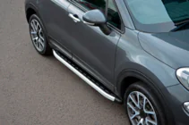 Fiat 500X 2014–2024 Sidetrin Fullmond (2 stk., aluminium) foto 2