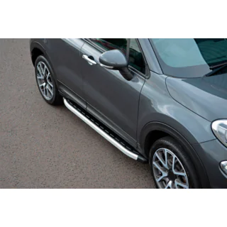 Sidetrin Fullmond (2 stk., aluminium) foto 2