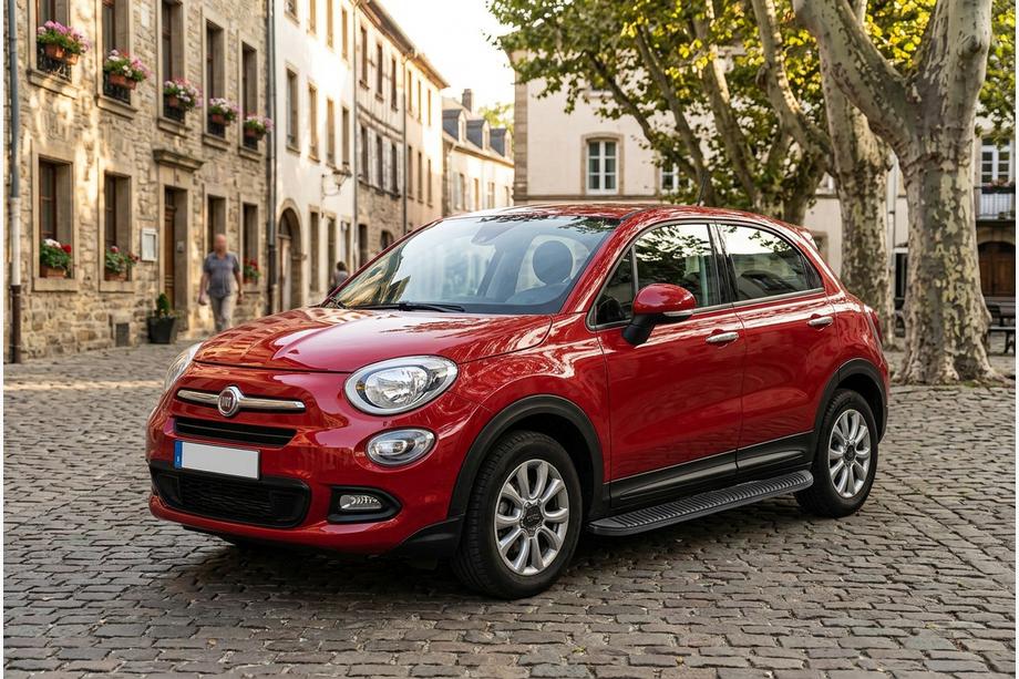 Fiat 500X 2014–2024 Sidetrin Tayga Black (2 stk., aluminium) Image
