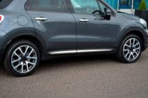 Fiat 500X 2014–2024 Krom dørlister (4 stk.) foto 3