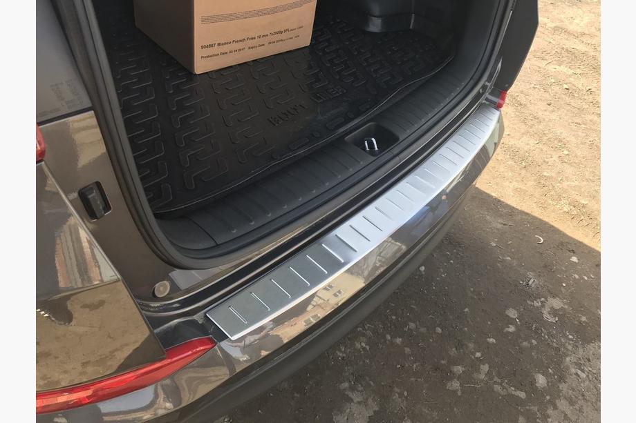 Hyundai Tucson TL 2016–2021 OmsaLine bagkofangerbeskytter 2016-2018 (rustfrit stål) Foto 2
