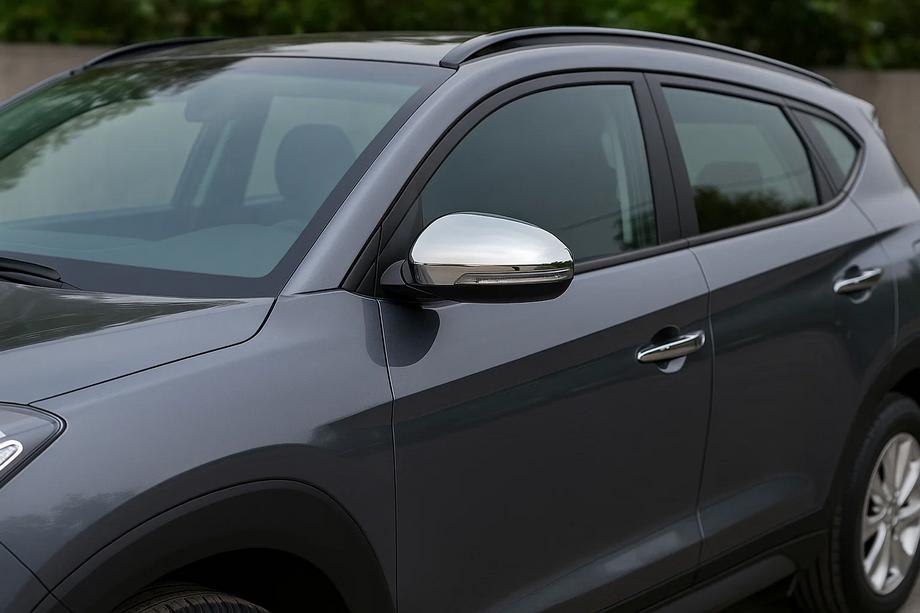 Hyundai Tucson TL 2016–2021 Spejlkapper (2 stk., rustfrit stål) Image