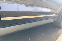 Hyundai Tucson TL 2016–2021 Dørlister i rustfrit stål (smalle, 4 stk.) foto 3