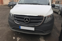 Mercedes Vito/V-klasse W447 2014– Grillomramning (2 stk., rustfrit stål) foto 3