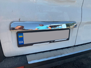 Renault Trafic 2015– Liste over nummerpladen (rustfrit stål) OmsaLine - italiensk rustfrit stål foto 6