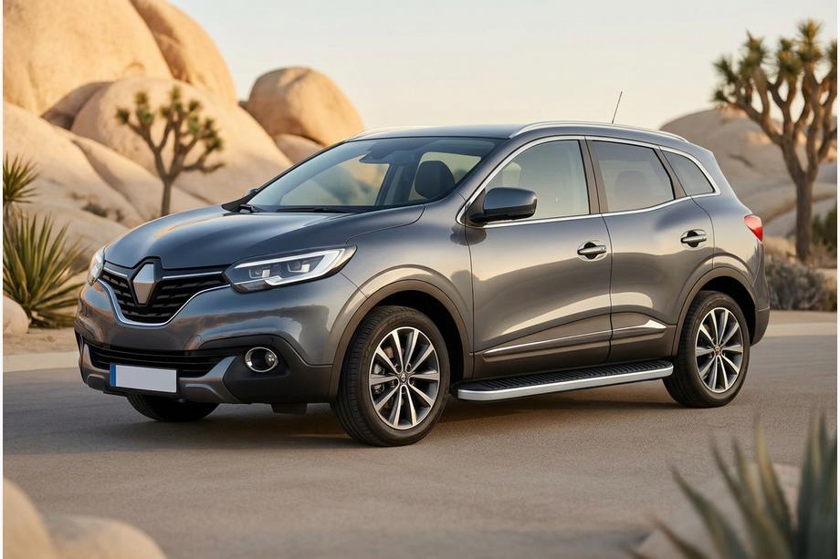 Renault Kadjar 2015–2022 Sidetrin Tayga Grey (2 stk., aluminium) Image