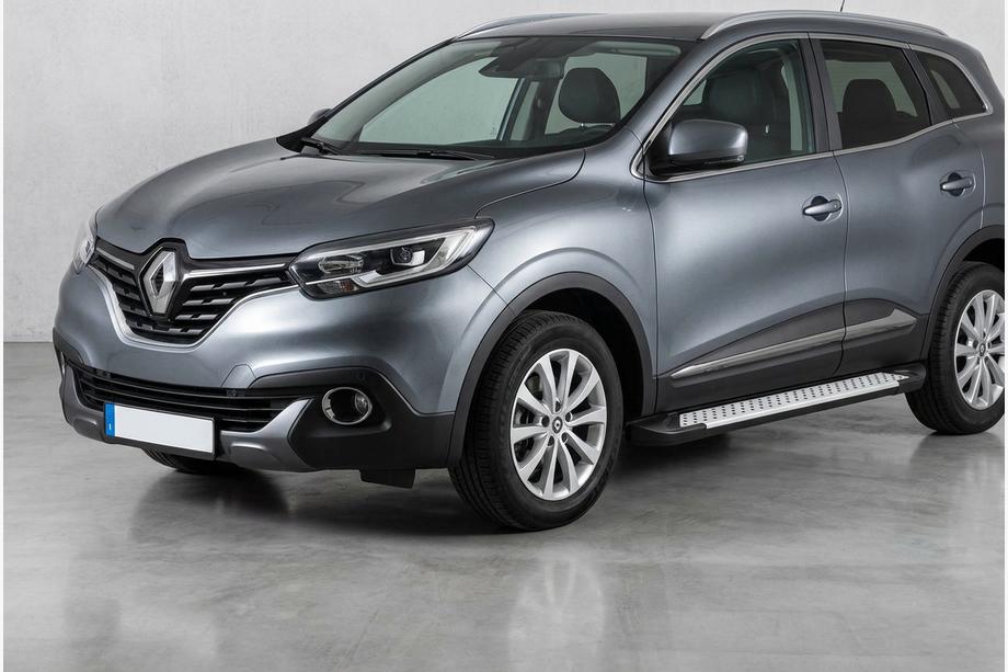 Renault Kadjar 2015–2022 Sidetrin Allmond Grey (2 stk., aluminium) Image