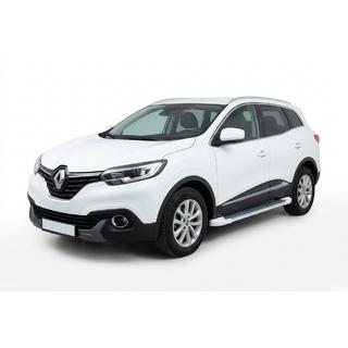 Sidetrin Allmond White (2 stk., aluminium) Renault Kadjar 2015–2022 foto 1