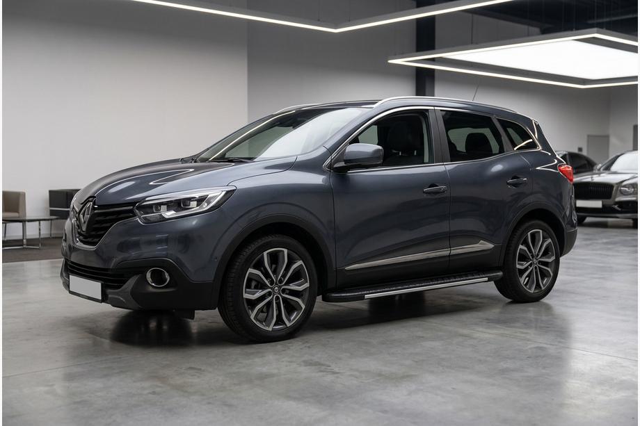 Renault Kadjar 2015–2022 Sidetrin Bosphorus Grey (2 stk., aluminium) Image