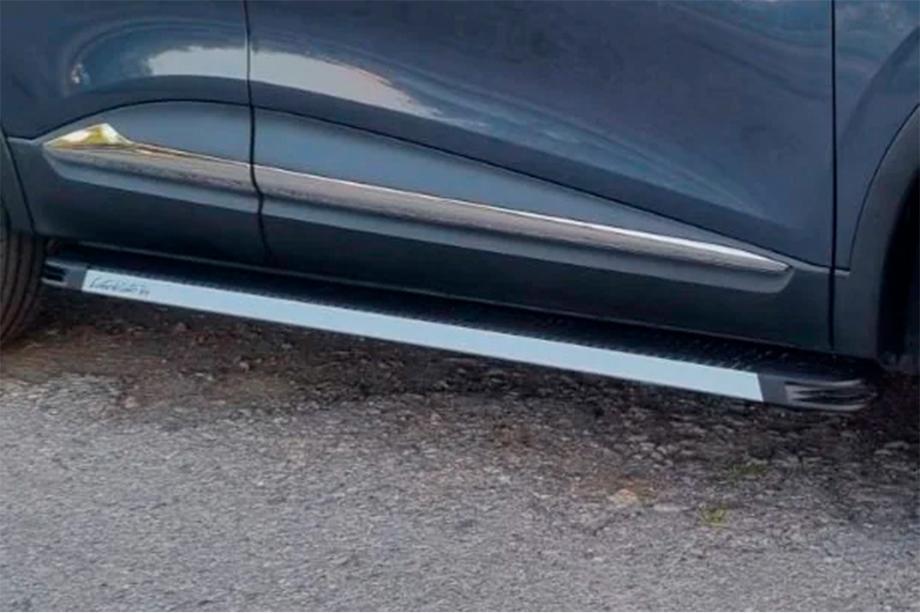 Renault Kadjar 2015–2022 Sidetrin Maya V1 (2 stk., aluminium) Foto 4
