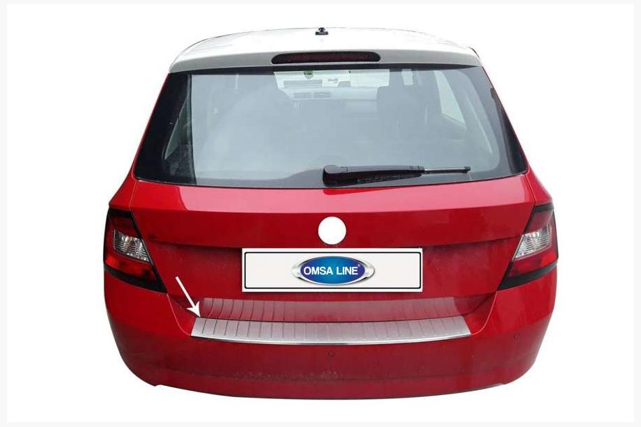 Skoda Fabia 2014–2021 Bagkofangerbeskytter (rustfrit stål) Image