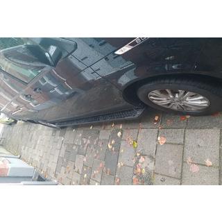 Sidetrin Allmond Black (2 stk., aluminium) foto 3