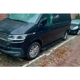 Sidetrin Allmond Black (2 stk., aluminium) foto 1