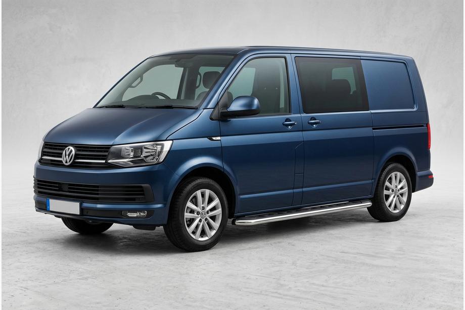 Volkswagen T6 2015–2024 Sidetrin Maydos V1 (2 stk., rustfrit stål) Kun til kort akselafstand Image