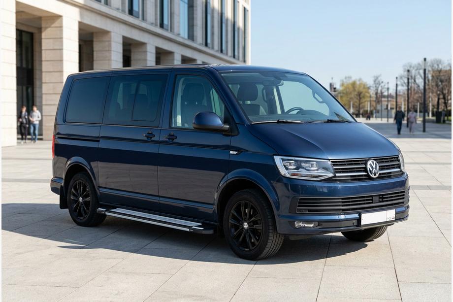 Volkswagen T6 2015–2024 Rainbow sidetrin (2 stk., aluminium) Kort akselafstand Image