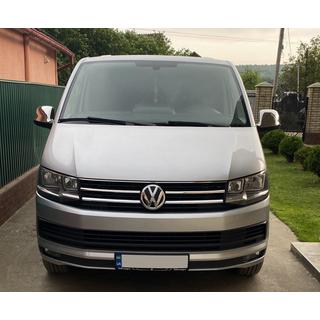 Kromlister til øvre kølergrill 2015-2019 (2 stk., rustfrit stål) Volkswagen T6 2015–2024 foto 2