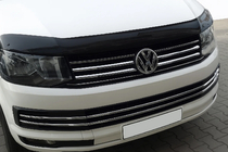 Volkswagen T6 2015–2024 Kromlister til kofangergrill 2015-2019 (6 stk., rustfrit stål) foto 1