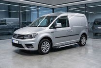Volkswagen Caddy 2015–2020 Sunrise sidetrin (2 stk., aluminium) foto 1