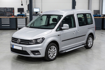 Volkswagen Caddy 2015–2020 Sidetrin Line (2 stk., aluminium) foto 1