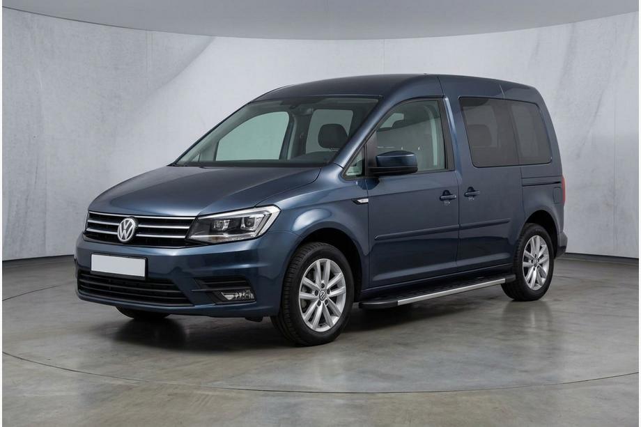 Volkswagen Caddy 2015–2020 Duru sidetrin (2 stk., aluminium) Maxi hjulbase Image