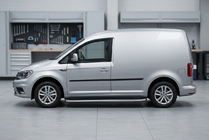 Volkswagen Caddy 2015–2020 Sidetrin Tayga Grey (2 stk., aluminium) foto 1