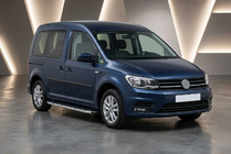 Volkswagen Caddy 2015–2020 Sidetrin Fullmond (2 stk., aluminium) Maxi hjulbase foto 1