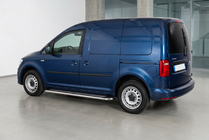 Volkswagen Caddy 2015–2020 Sidetrin Maydos V2 (2 stk., aluminium ↗ rustfrit stål) foto 1