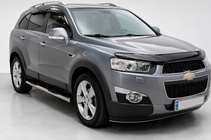 Chevrolet Captiva 2006–2019 Siderør (2 stk., rustfrit stål) Ø70 mm foto 1