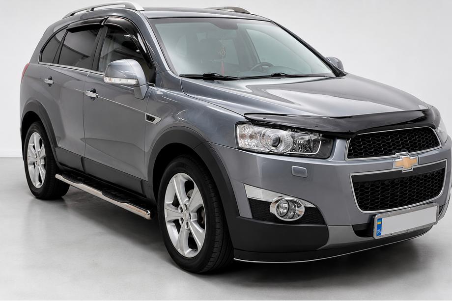 Chevrolet Captiva 2006–2019 Siderør (2 stk., rustfrit stål) Ø70 mm Image