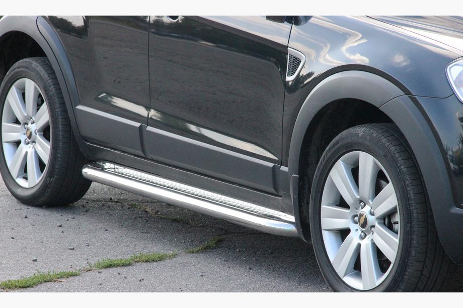 Chevrolet Captiva 2006–2019 Premium sidetrin (sæt 2 stk., rustfrit stål) Image