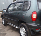 Chevrolet Niva 1998–2020 Premium sidetrin (2 stk., rustfrit stål) Ø60 mm foto 3