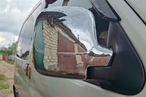 Citroen Berlingo 1996–2008 Krom spejlkåber (2 stk., plast) foto 4