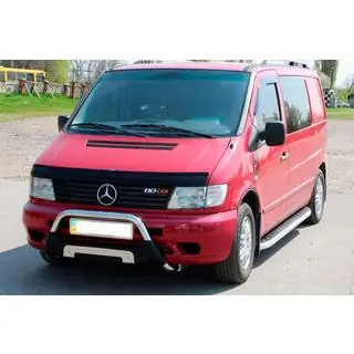 Fullmond sidetrin (2 stk., aluminium) Mercedes Vito W638 1996–2003 foto 1